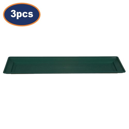 Planter saucer trough - trough, tray