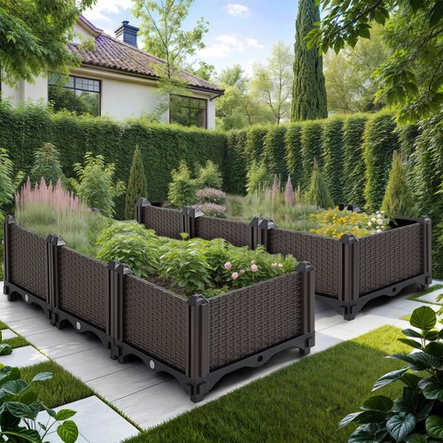 Planter raised bed herb flower - planter,