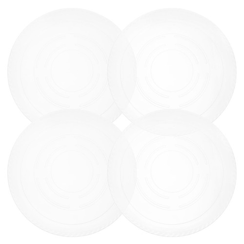 Transparent round planter - round,