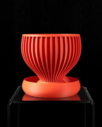Yin planter pot with drainage - pot,