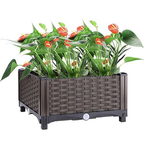 Planter raised bed herb flower - herb,