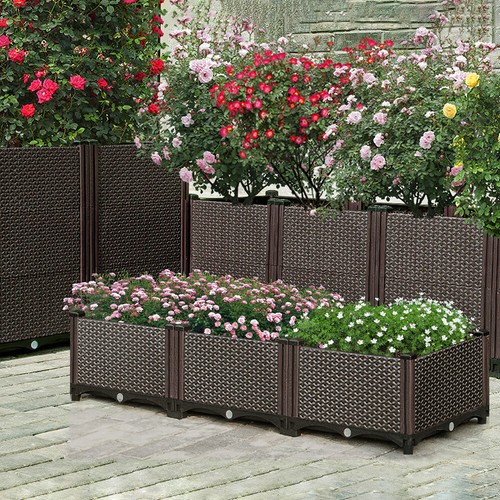 Raised bed herb flower - bed,