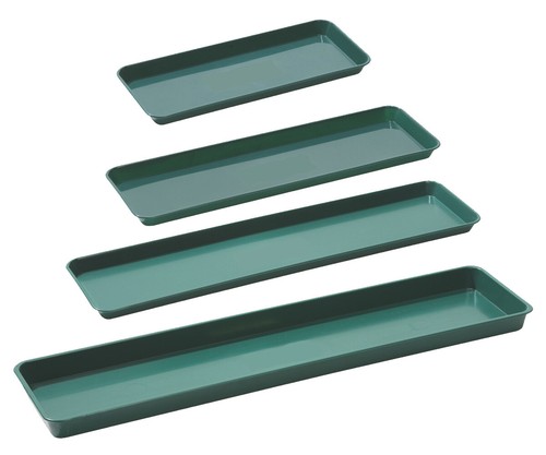 Long rectangular plastic plant - rectangular,