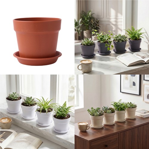 4pcs small plant - small,