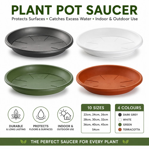 Plant pot saucer tray indoor - saucer,